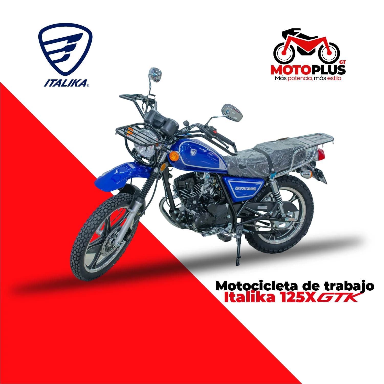 Italika GTK125X Azul