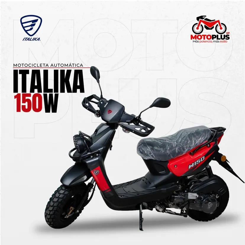 Italika W150 Gris/Naranja — imagen 1