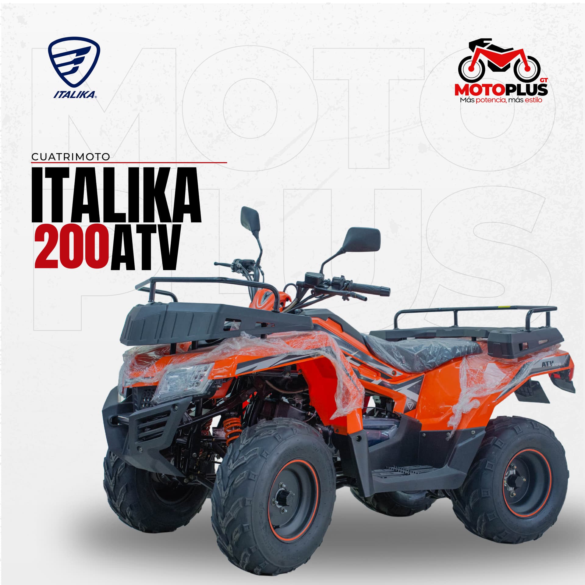 Italika ATV200 Naranja