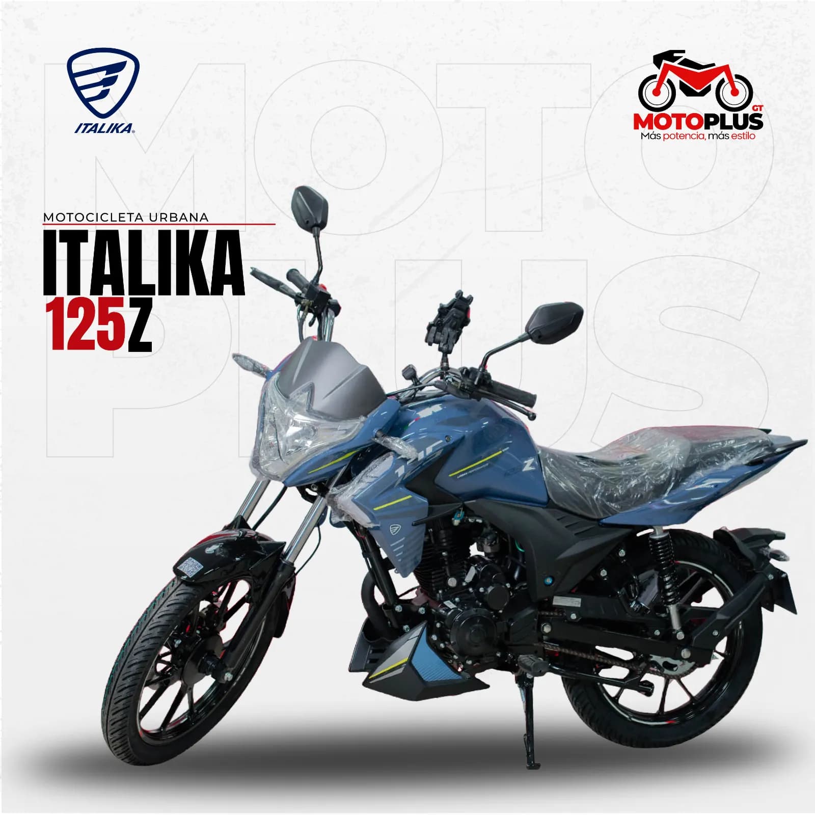 Italika 125Z GRAFITO NL Negra