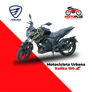 Motocicleta Italika 150Z Negra Amarillo