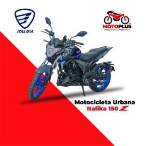 Motocicleta Italika 150Z Negra