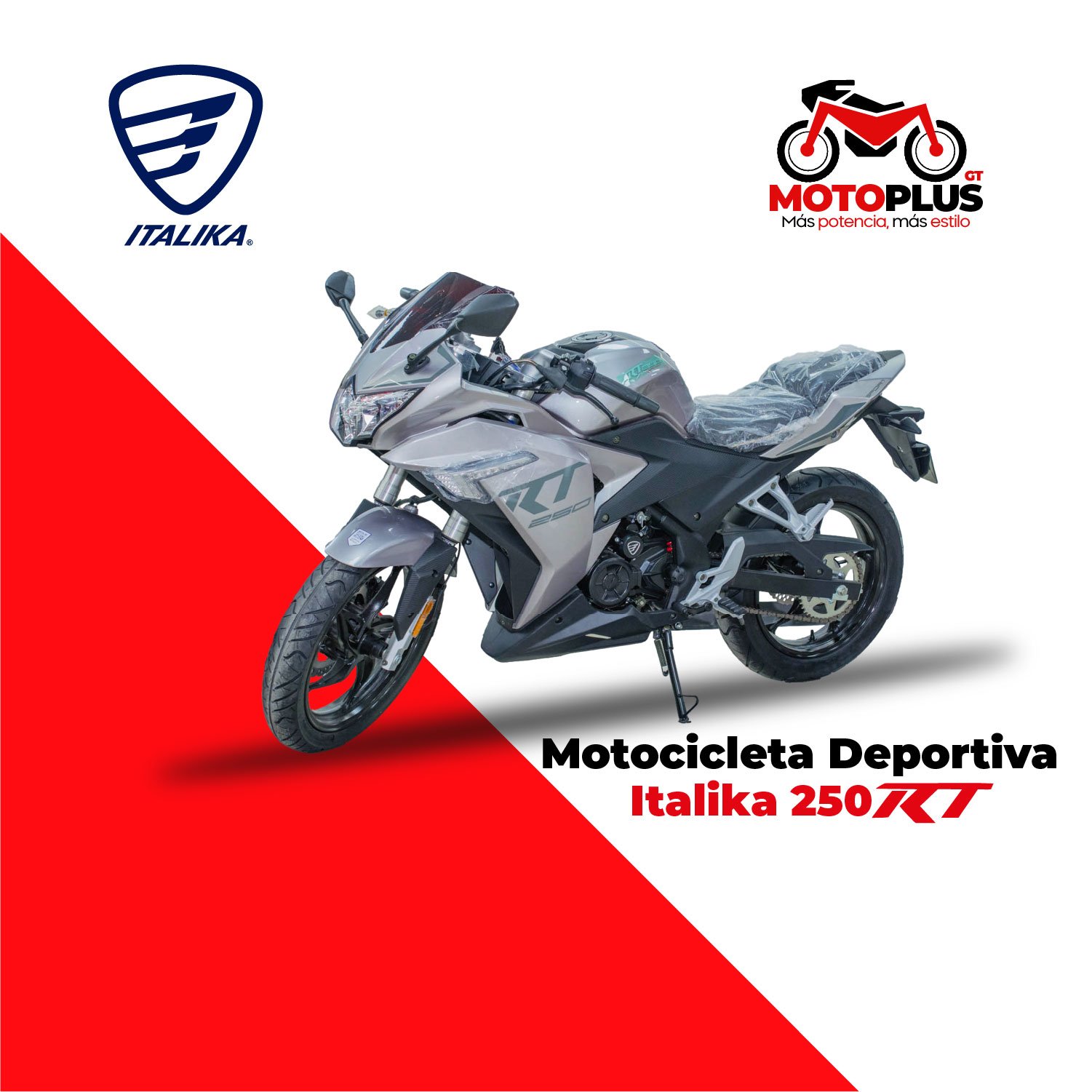 Motocicleta Deportiva Italika 250RT 1 Motocicleta Deportiva Italika 250RT