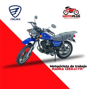 Motocicleta Italika 125X GTK Azul