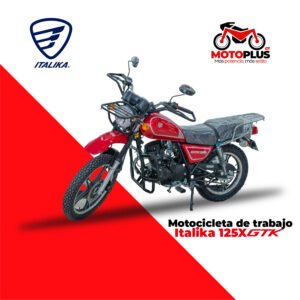 Motocicleta Italika 125X GTK Rojo