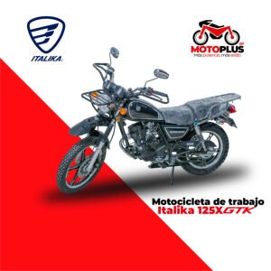 Motocicleta Italika 125X GTK Negro