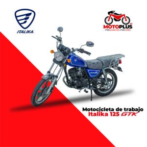 Motocicleta Italika 125 GTK Azul